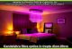 Candelabru fibra optica D 80cm in trepte