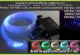 Kit 12W RGBW cu disc + 400 fibre optic