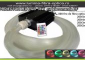 Kit 32W RGB RF + 800 fire fibra optica