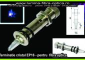 Terminatie cristal EP16 pentru fibra optica