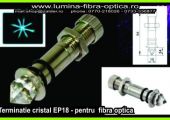 Terminatie cristal EP18 pentru fibra optica